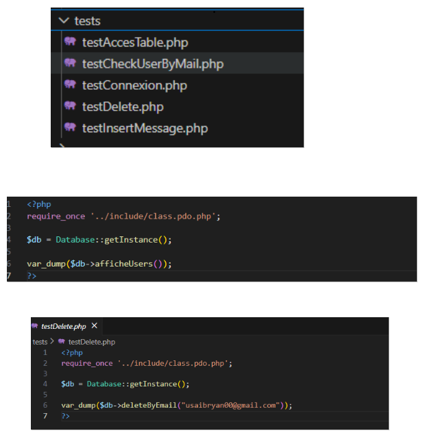 Tests unitaires